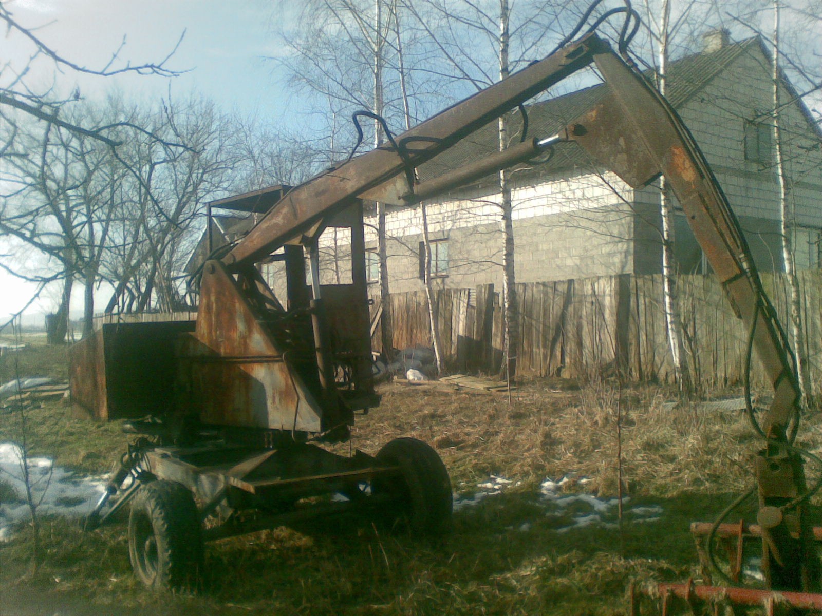 Ładowacz cyklop polski t-214 — zdjęcie 1