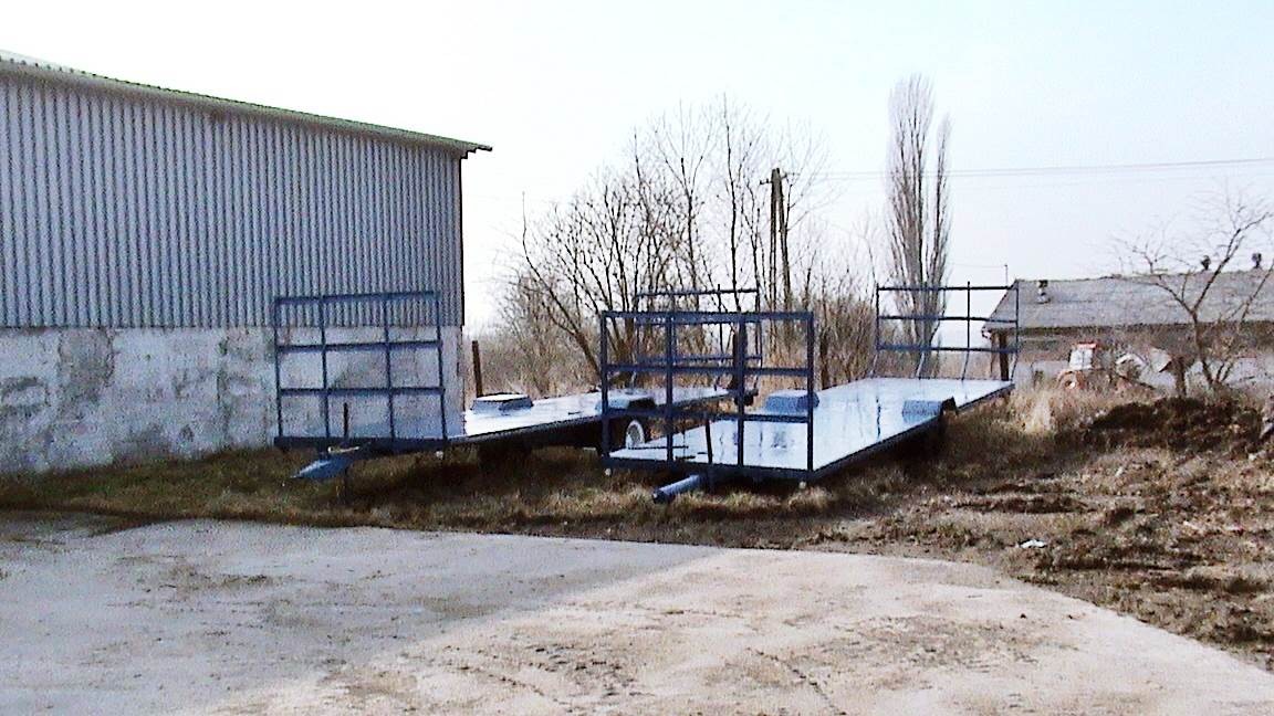 Przyczepy do wożenia snopków od 8 do 10 m skrzyni — zdjęcie 1