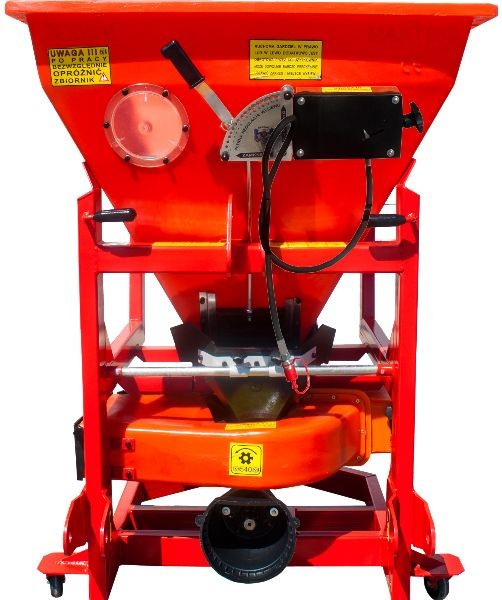 Rozsiewacz Nawozów TAJFUN 380l/600kg wibro SADOWNICZY TRANSPORT — zdjęcie 2