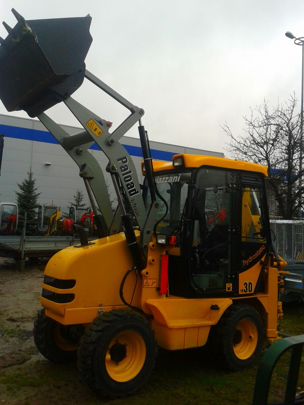 PALAZZANI PB30 20mth 44KM MINI KOPARKO-ŁADOWARKA LEASING GWARANCJA — zdjęcie 4