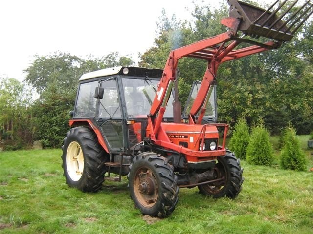ZETOR 7045 Z TUREM ROK 1985 — zdjęcie 2