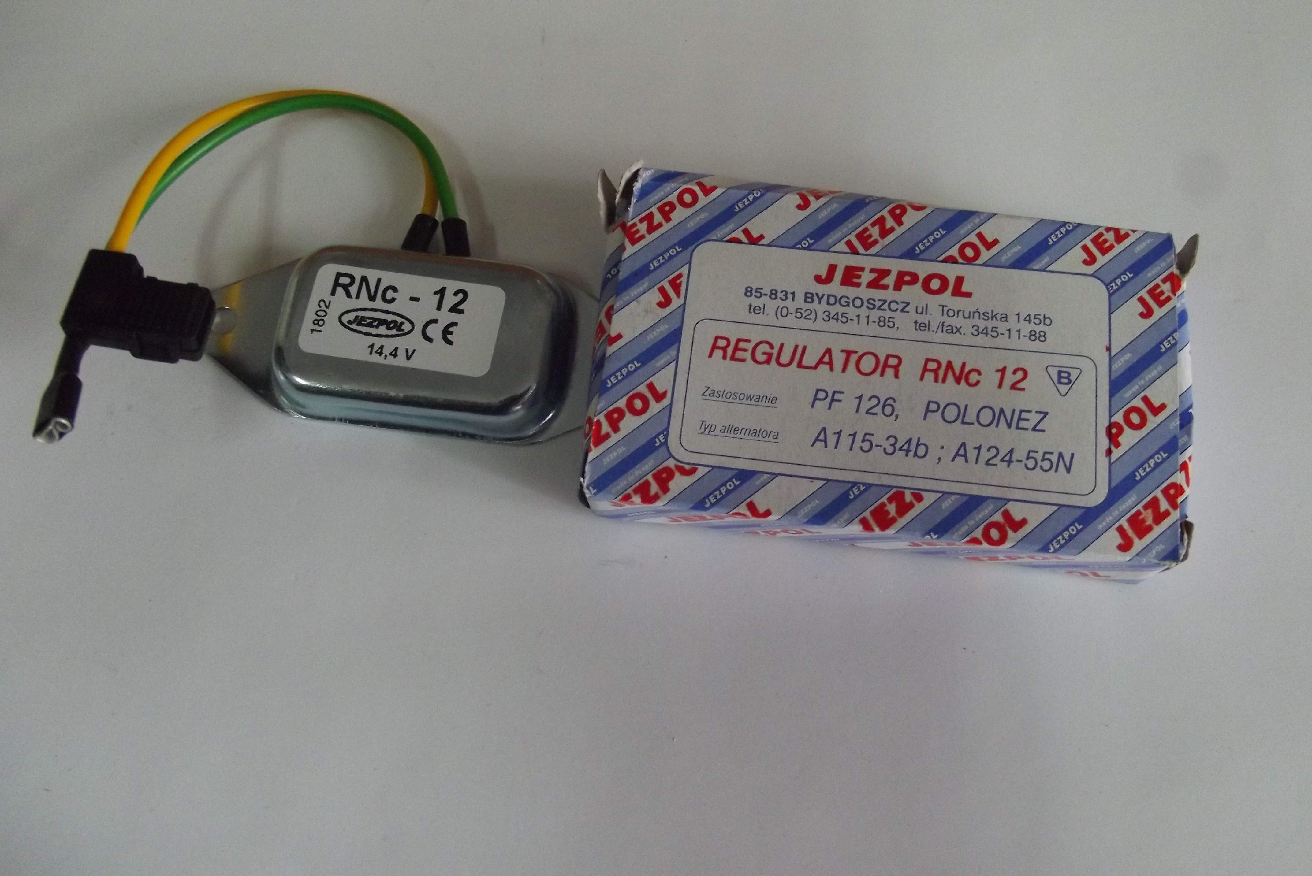 Regulator napięcia alternatora 14,4V RNC-12 URSUS C330/C360.     — zdjęcie 1