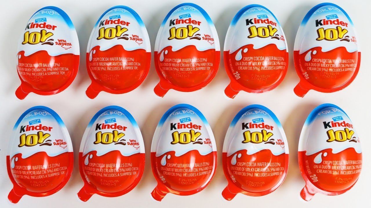 New Kinder Joy with Surprise Eggs in Toy & Chocola — zdjęcie 2
