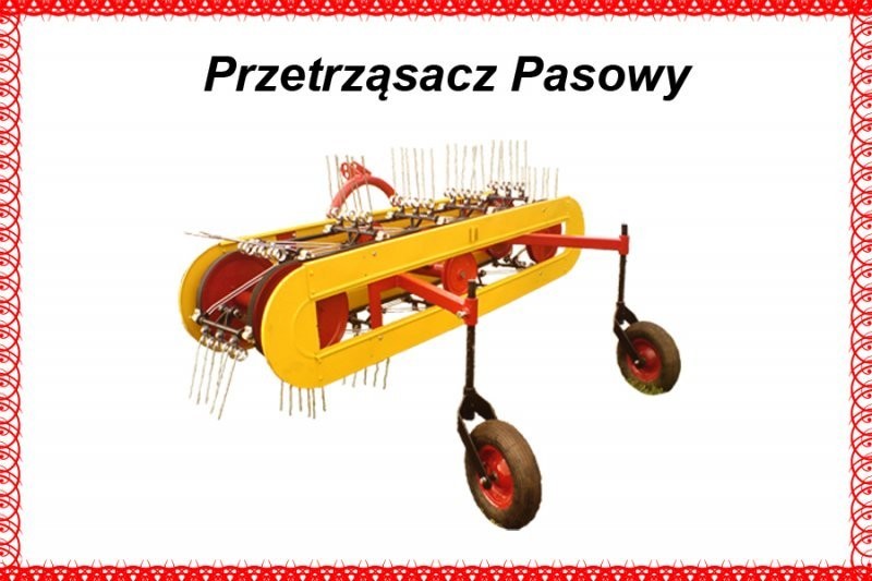 Przetrząsaczo zgrabiarka pasowa NOWA! GWARANCJA! — zdjęcie 2