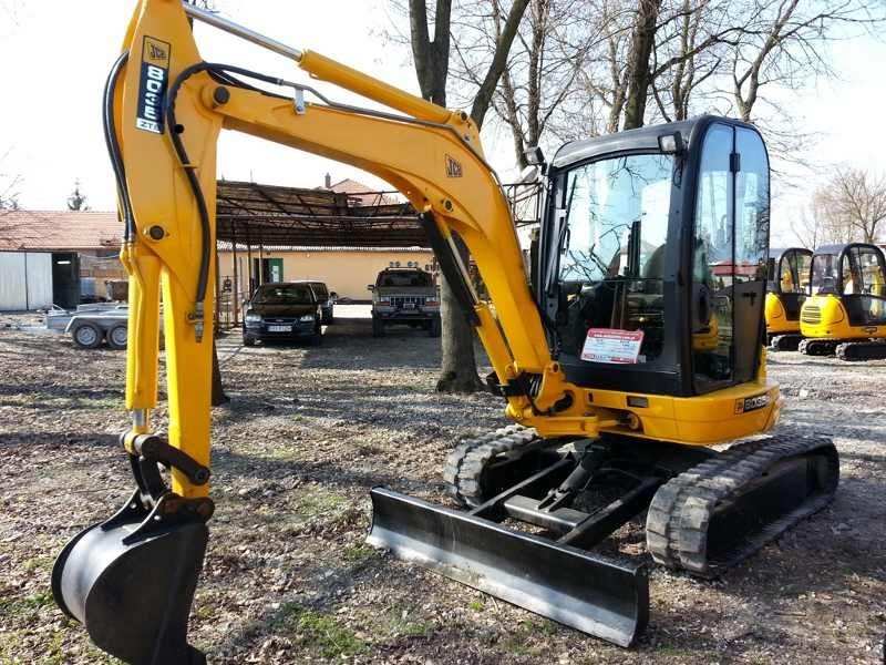 JCB 8035 ZTS 2007 - mini koparka używana - 3 łyżki