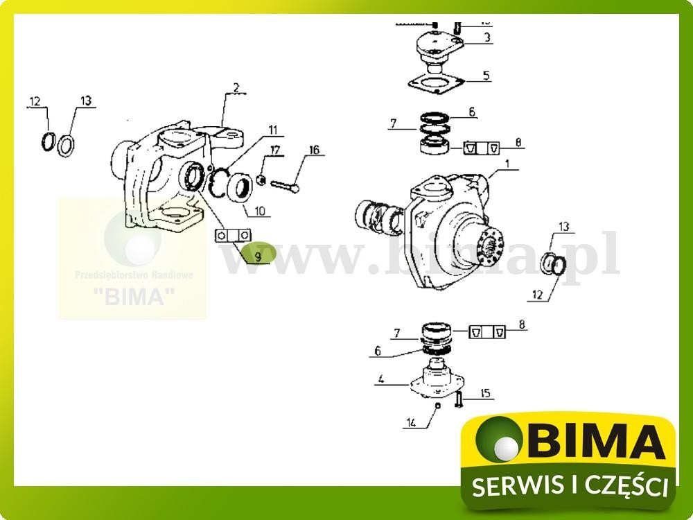 Łożysko zwrotnicy Renault CLAAS CERGOS 330,340,350 — zdjęcie 2