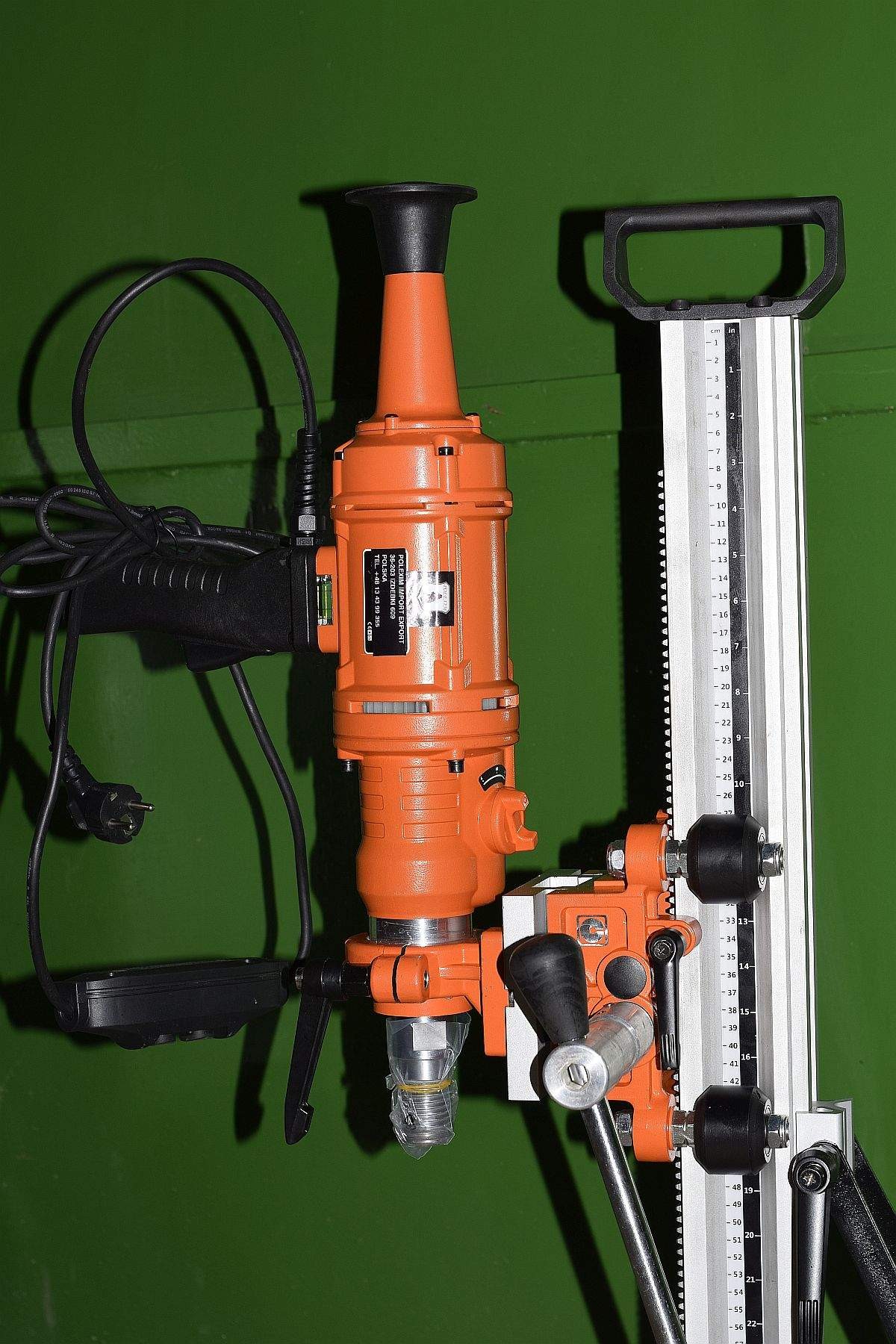 WIERTNICA do betonu 3-biegowa (otwornica) moc silnika 2100W max 200mm — zdjęcie 2