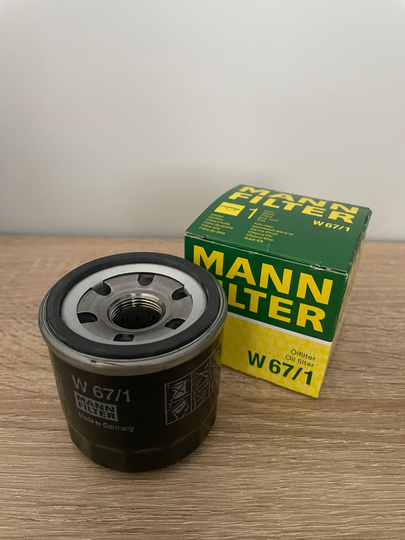 Filtr oleju Mann Filter W671  — zdjęcie 1