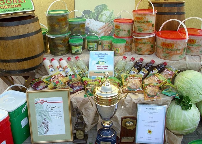 Sauerkraut, Salzgurken, Sauergurken,