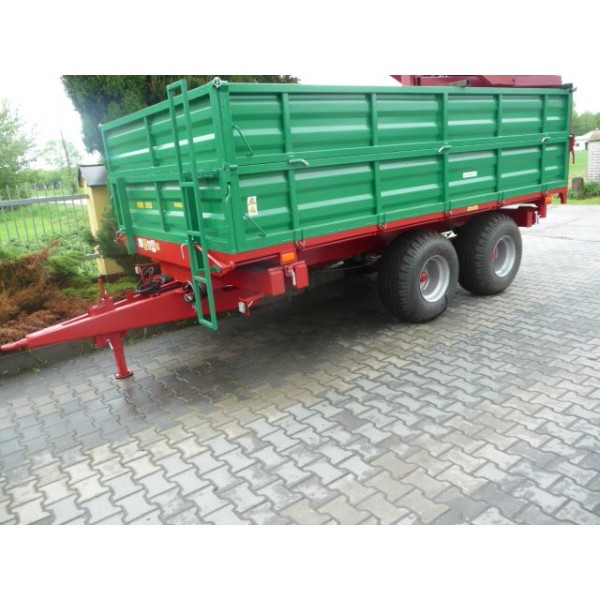 Przyczepa rolnicza przyczepy GOMAR tandem G 107 — zdjęcie 5