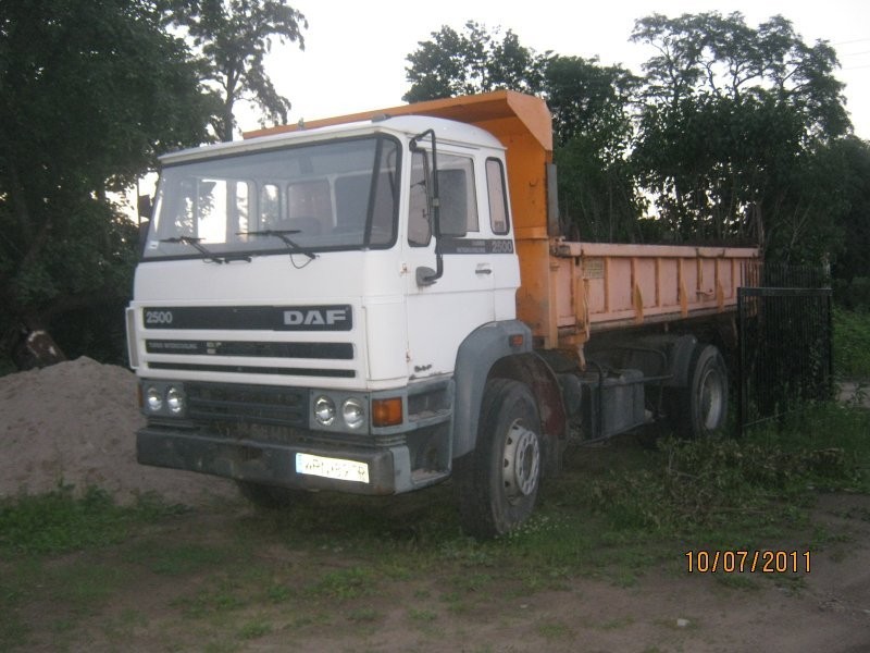 DAF 2500 TURBO WYWROTKA ŁADOWNOSC 9 TON — zdjęcie 2