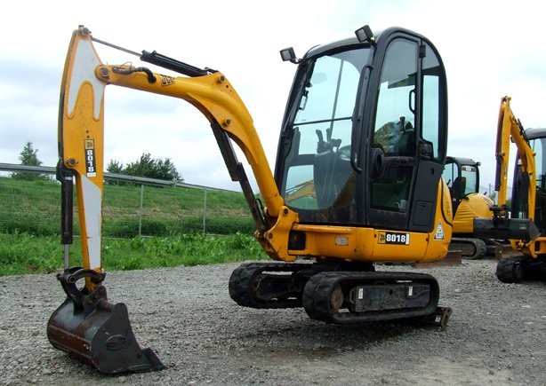 Minikoparka gąsienicowa JCB 8018 jcb 801.8 — zdjęcie 3