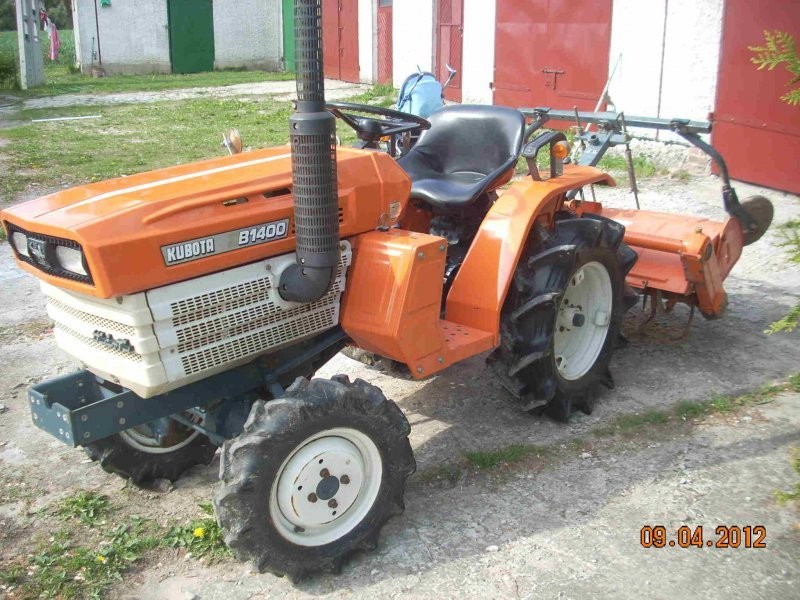 MINI CIĄGNIK KUBOTA B1400 4x4, NIE YANMAR,ISEKI — zdjęcie 2