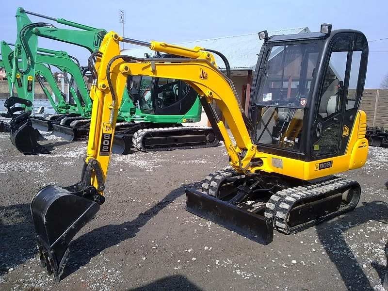 Minikoparka JCB 802 Super - 2006 rok — zdjęcie 3
