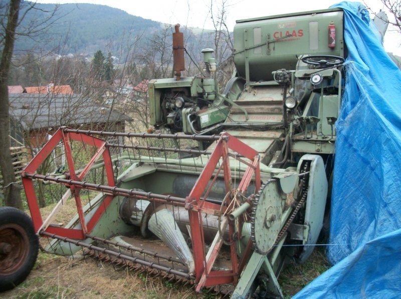 Kombajn zbożowy CLASS COLUMBUS - tanio, sprawny — zdjęcie 4
