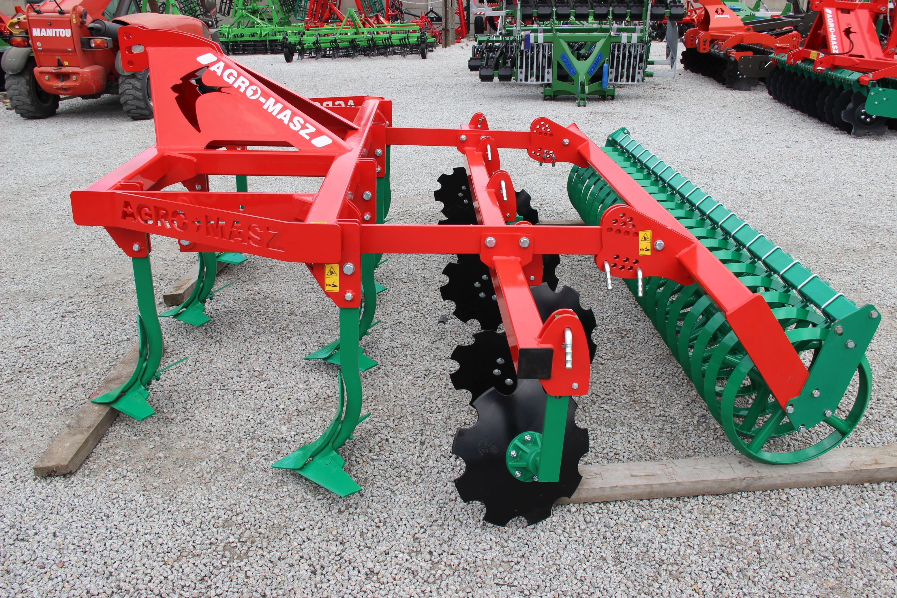 Agregat podorywkowy gruber kołkowy ząb sprężynowy AGRO-MASZ — zdjęcie 3