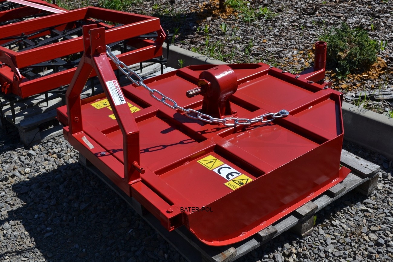 Rozdrabniacz sadowniczy, tłuka 150cm PK18 z kołem podporowym Rotosan — zdjęcie 2
