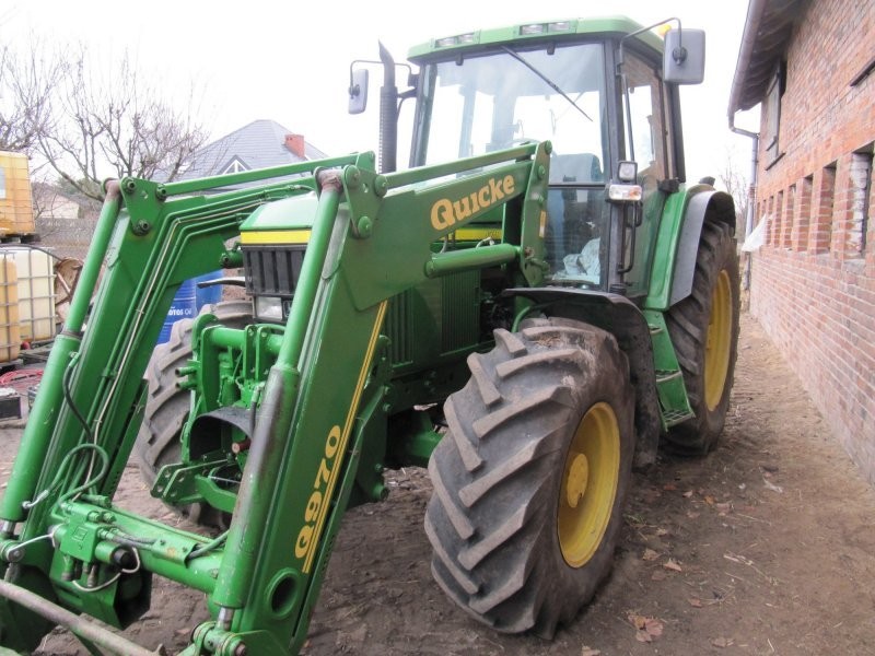 John Deere 6600 z turem — zdjęcie 1