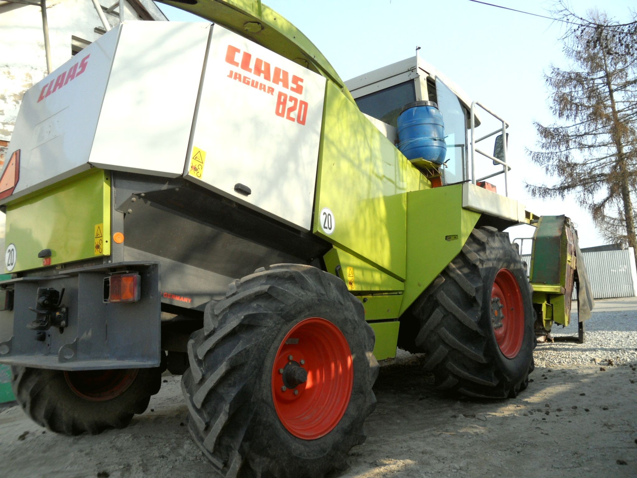 SIECZKARNIA CLAAS JAGUAR 820 ROK 1998 + Kemper Claas Champion RU450 — zdjęcie 7