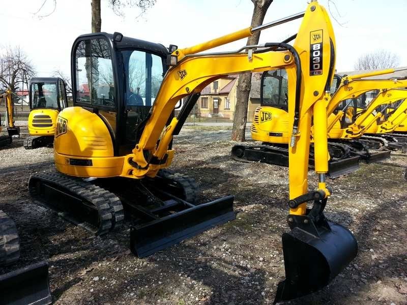 JCB 8030 ZTS - koparka / minikoparka - 2007 rok
