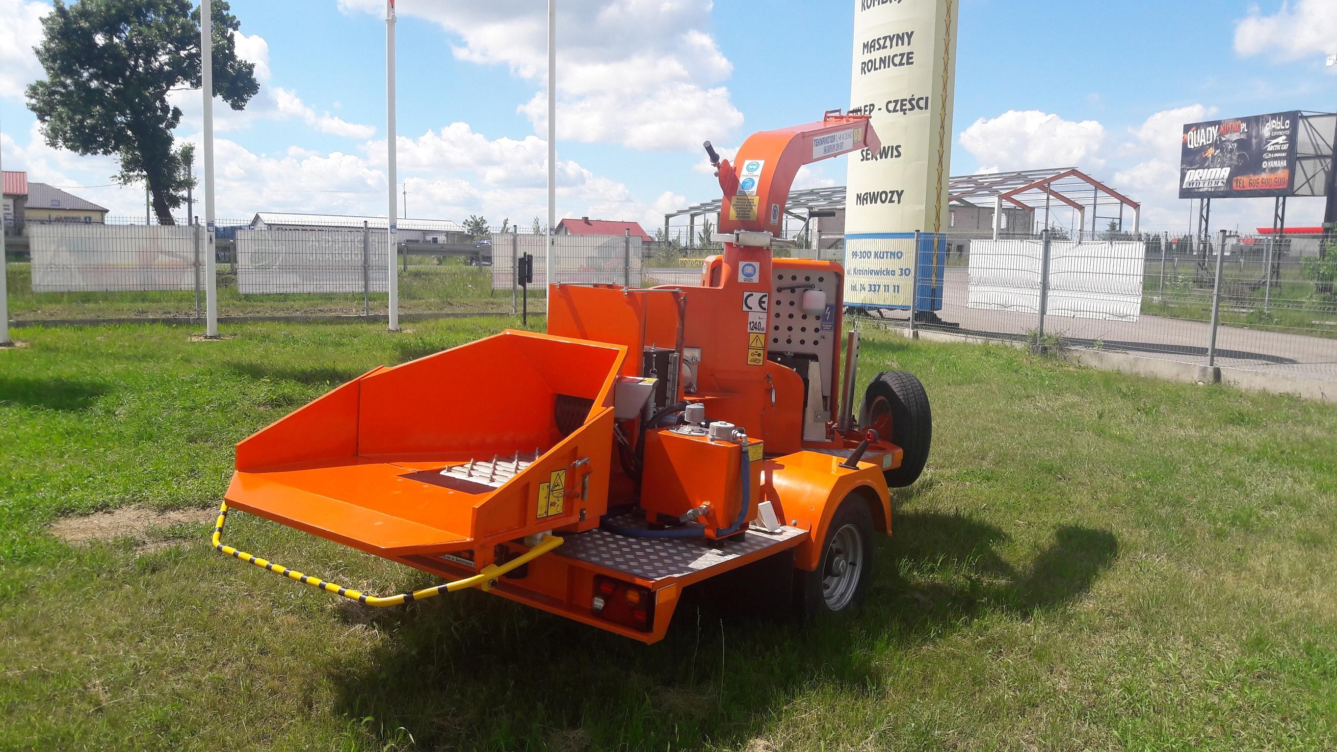 Rębak tarczowy TEKNAMOTOR Skorpion 250 SDT — zdjęcie 2