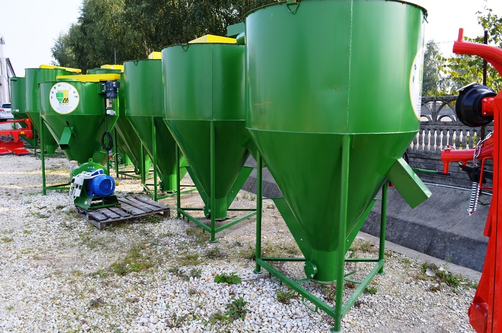 NOWY Mieszalnik pasz M-Rol 1000kg RATY0% — zdjęcie 6