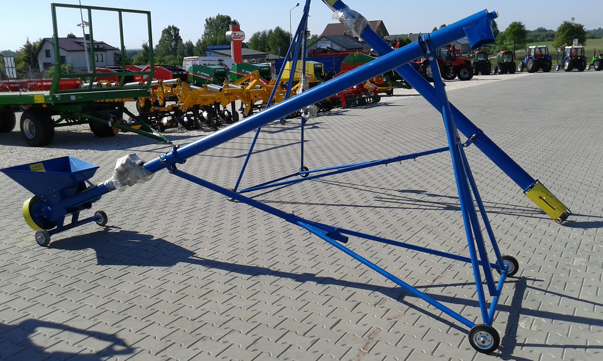Przenośnik ślimakowy fi 100 Sobmetal 4m  — zdjęcie 7