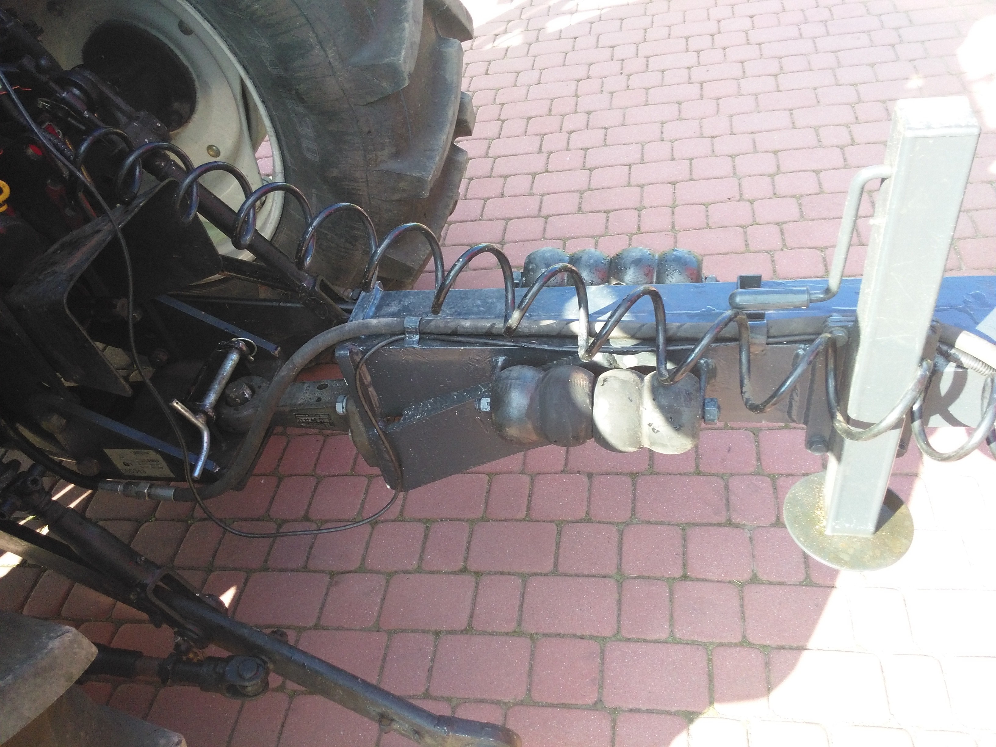 PRZYCZEPA skorupowa, wywrotka, 10t, szczelna, zamiana — zdjęcie 7