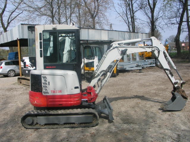 Koparka Takeuchi TB23R - 2006 - jak jcb 8025 — zdjęcie 4