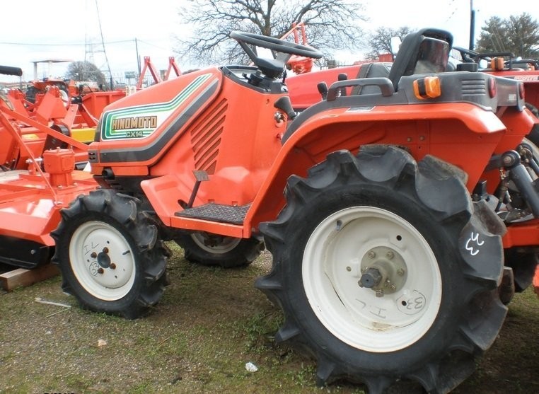 Sprzedanie Ciągnik Hinomoto CTX14.0 + glebogryzark — zdjęcie 2