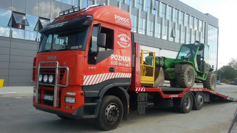 TRANSPORT MASZYN ROLNICZYCH POZNAŃ MICHAŁ KUTA 600-960-987 — zdjęcie 1