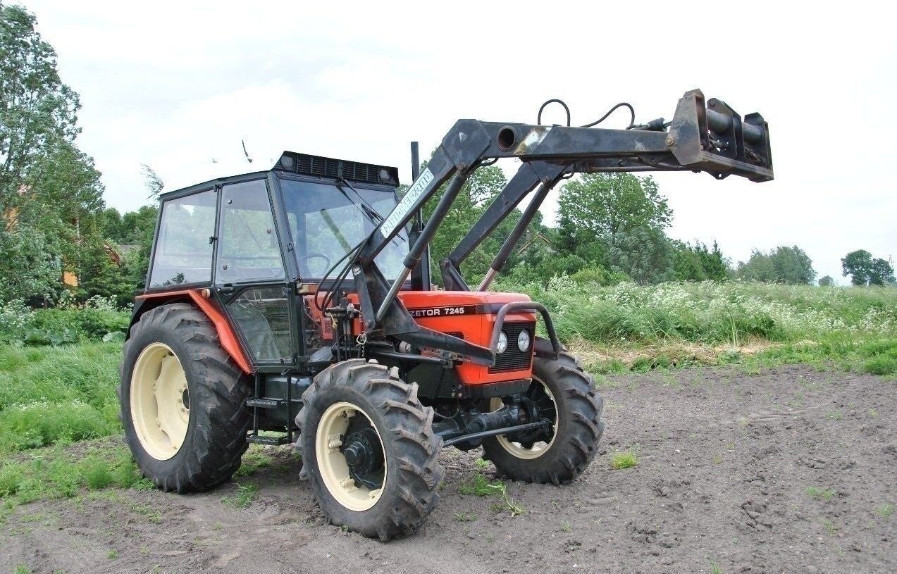 Zetor 724 z ładowaczem - 1992 — zdjęcie 1