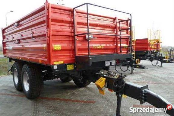 Przyczepa rolnicza Metal-Fach T730/2 – 10t — zdjęcie 3