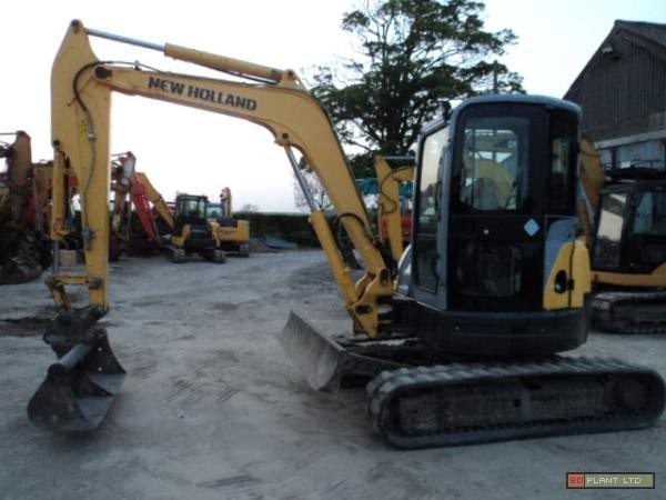 2007 NEW HOLLAND E50SR Mini-Bagger — zdjęcie 1