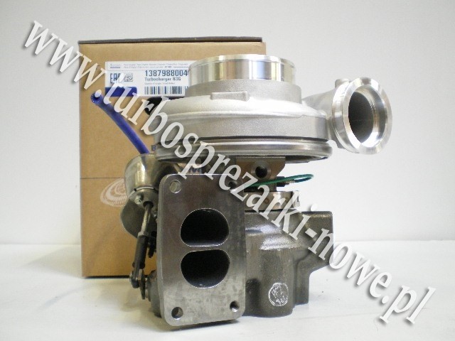 Mercedes-Benz - Turbosprężarka BorgWarner KKK 12.8 13879880026 /  1387