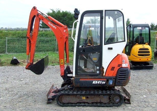 Minikoparka gąsienicowa Kubota KX41-3V rok 2008... — zdjęcie 1