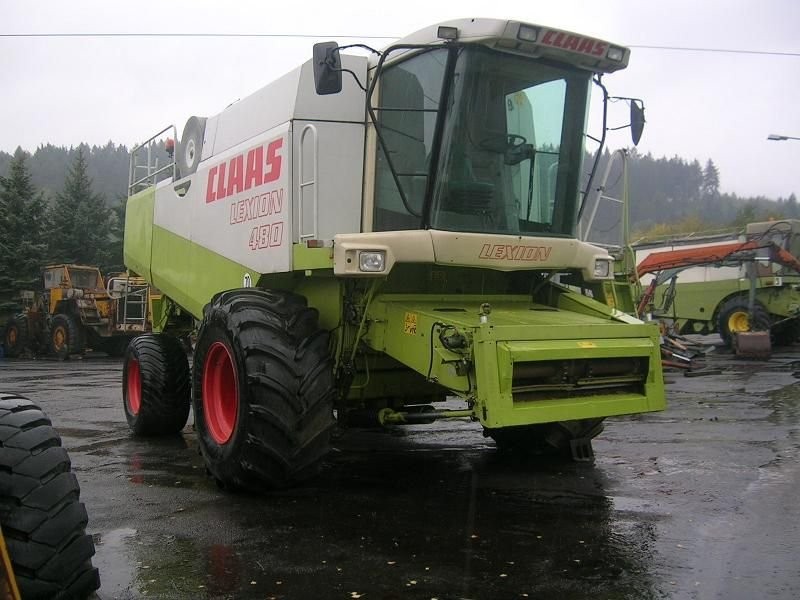CLAAS LEXION 480 - 1997 rok prod. - NOWSZY MODEL ( DŁUŻSZY ROTOR ) — zdjęcie 3