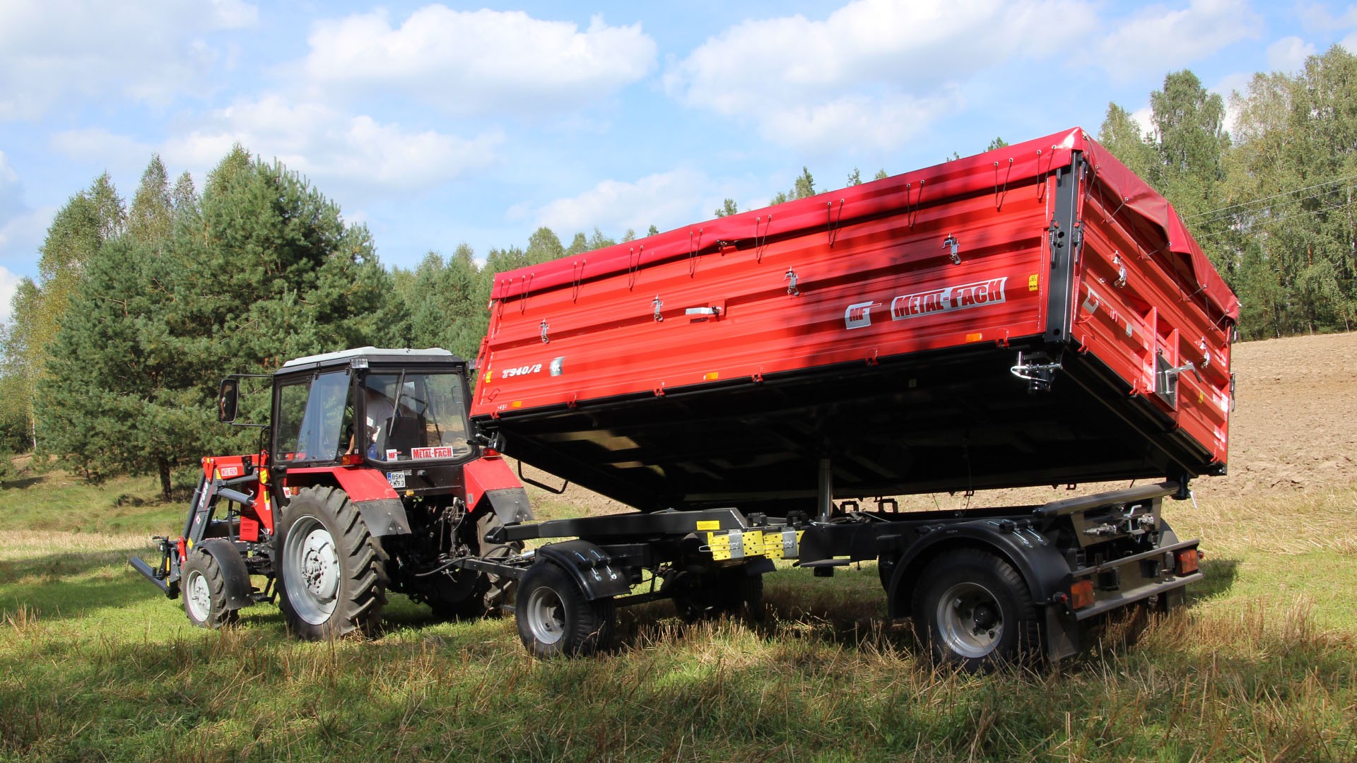 Przyczepa rolnicza T940/2 – 6t — zdjęcie 2