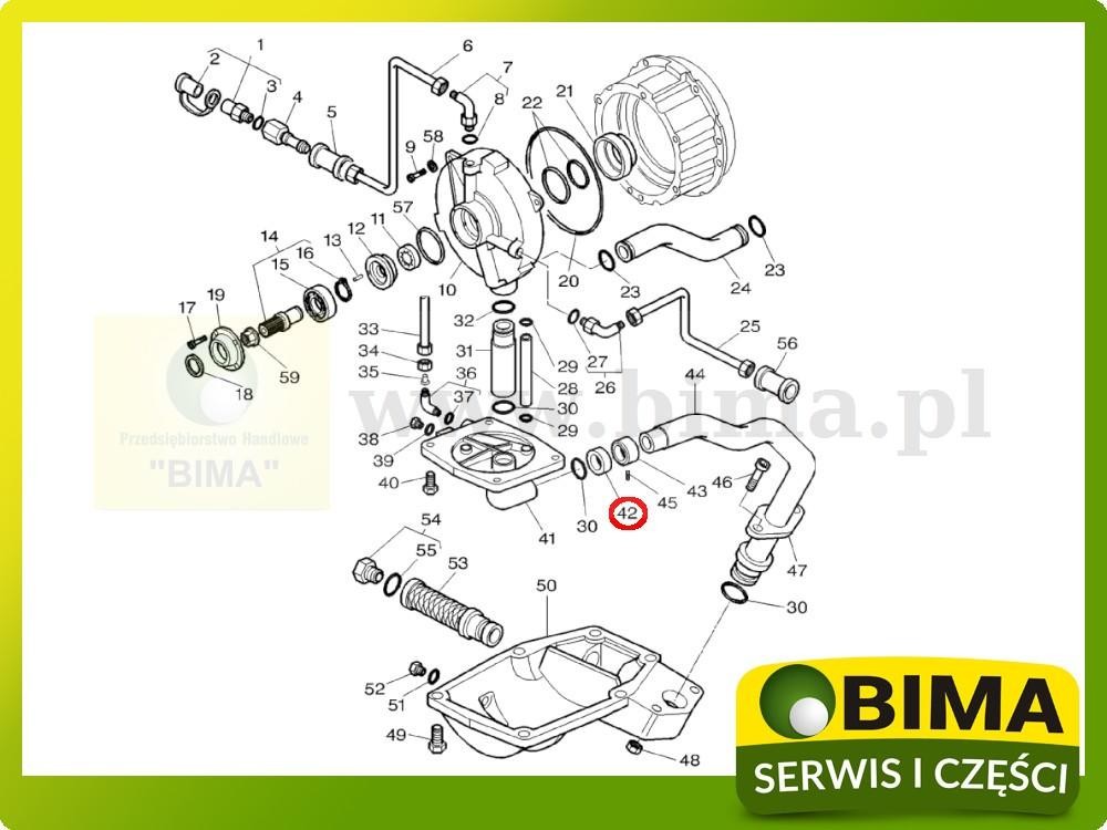Pierścień sprzęgła mokrego Massey Ferguson 3050,3060 — zdjęcie 2