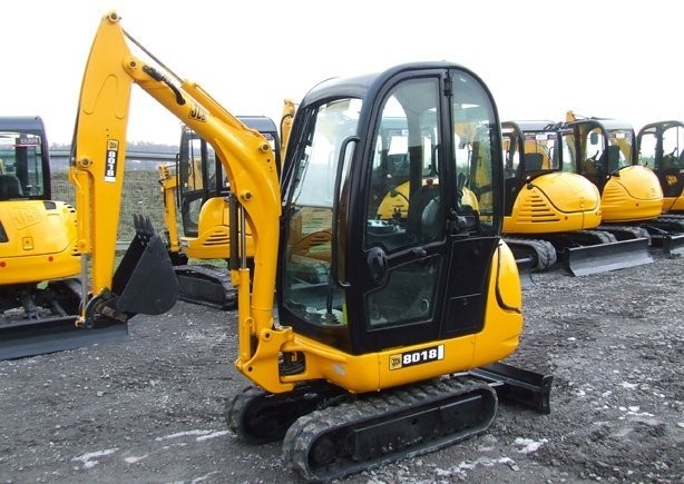 Minikoparka JCB 801.8 rok 2007