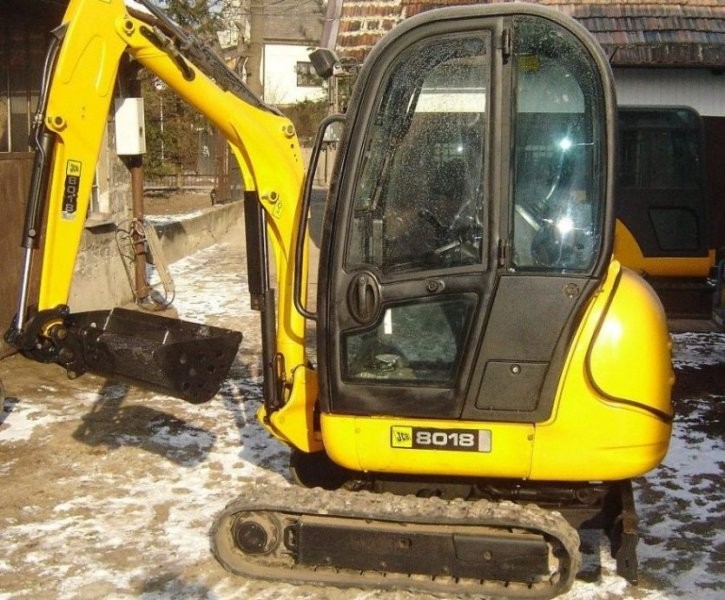 OKAZJA-------MINI KOPARKA JCB 8018 ROZSUWANE GĄS. — zdjęcie 1
