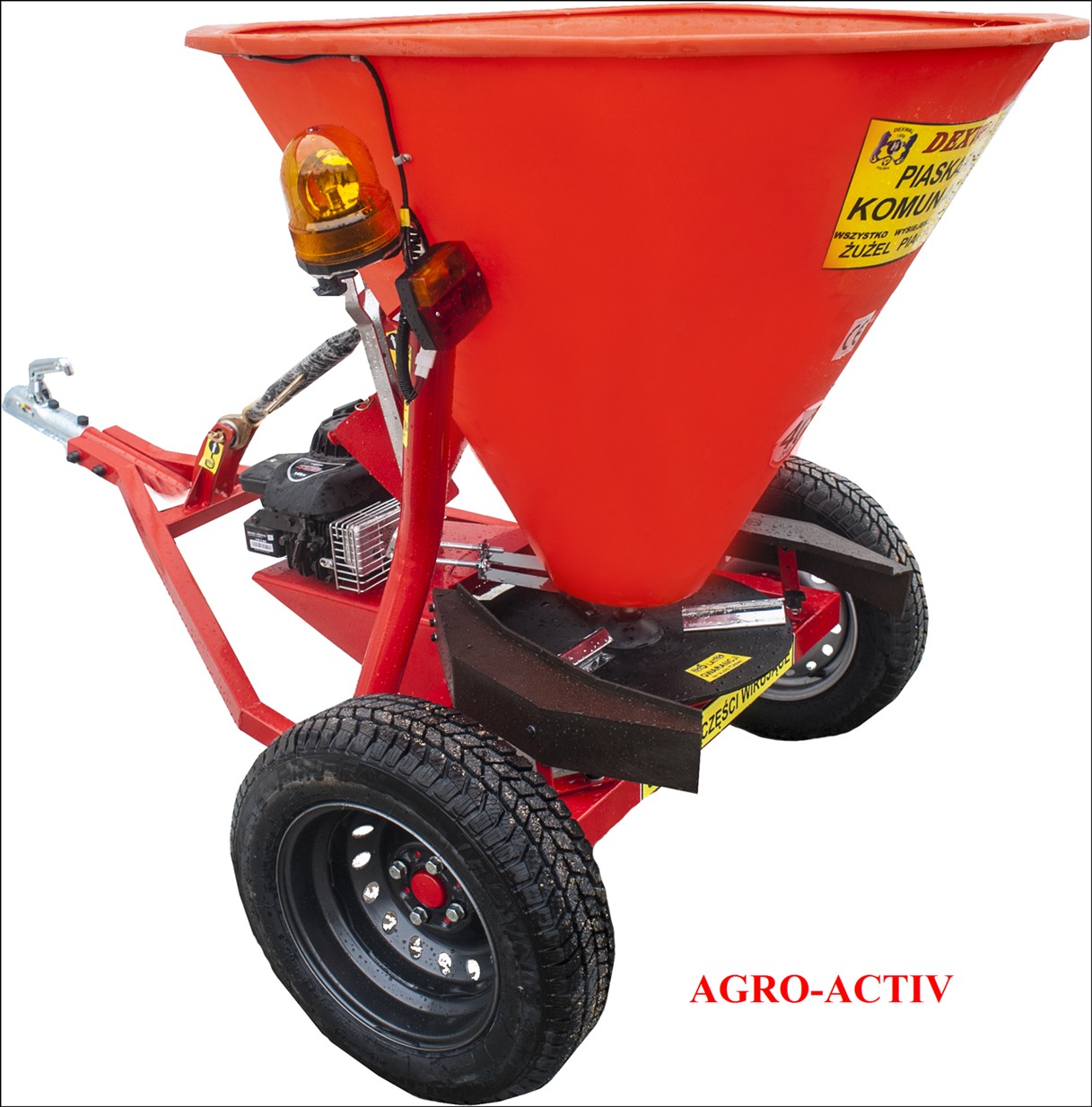 Piaskarka Komunalna CIĄGNIONA 300L QUAD  — zdjęcie 2