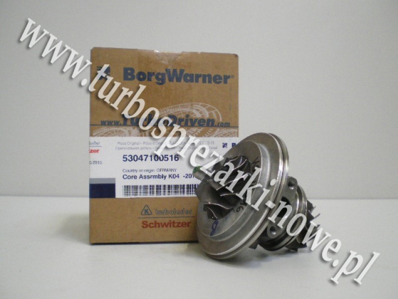 Opel - Nowy rdzeń CHRA BorgWarner KKK 2.0 53047100516 /  5304 710 0516