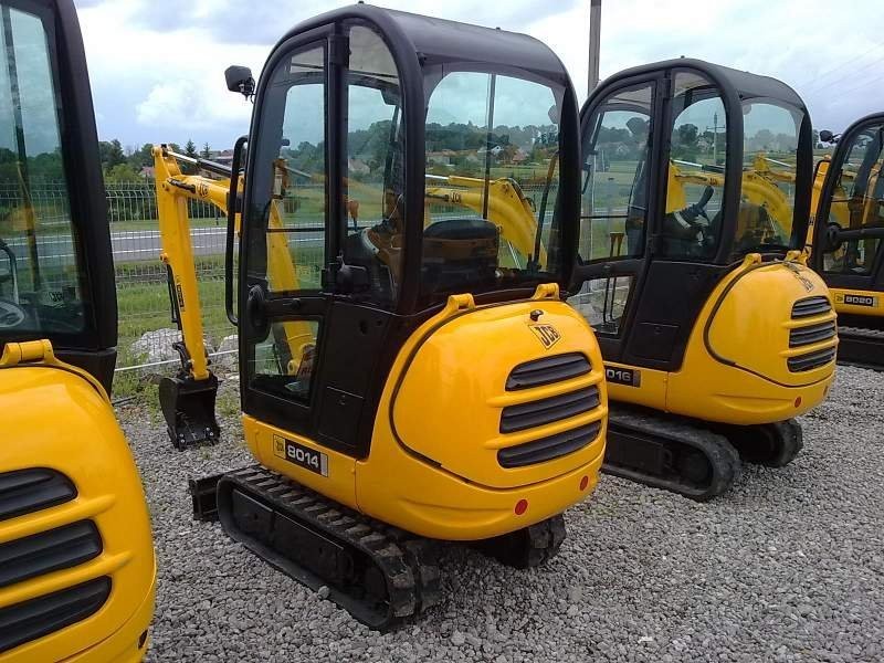 Koparka / Minikoparka JCB 8014 --- rocznik: 2007 — zdjęcie 2