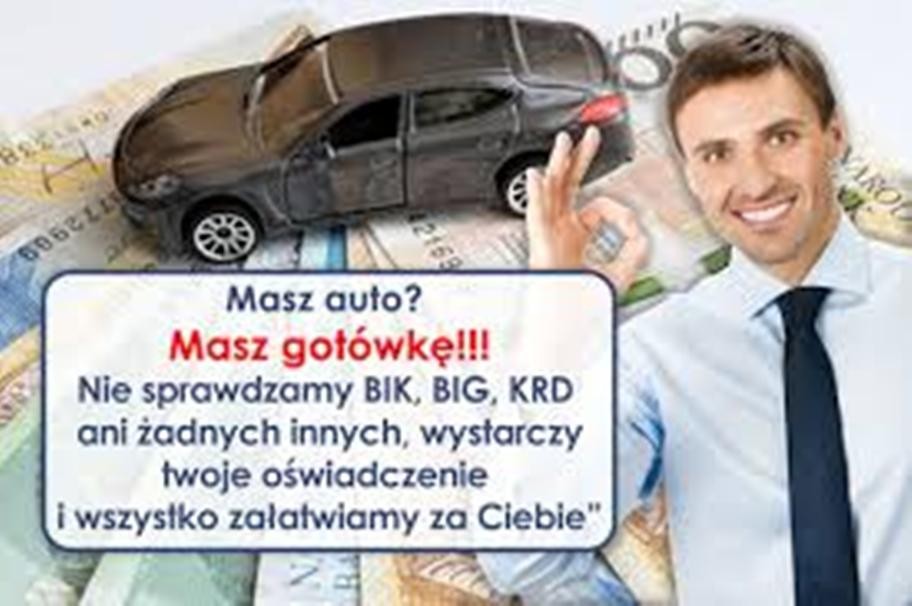 ODZYSKAJ pieniądze zainwestowane w auto - Bez DOCHODU, I BAZ ! 