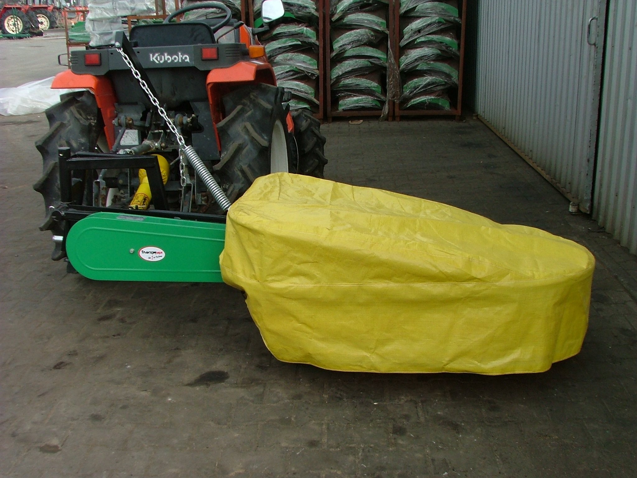 kosiarka rotacyjna bębnowa 120cm, do Yanmar, Kubot — zdjęcie 4