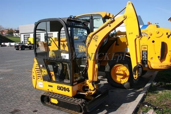 mini koparka JCB 801.4 z 2001 r. — zdjęcie 4