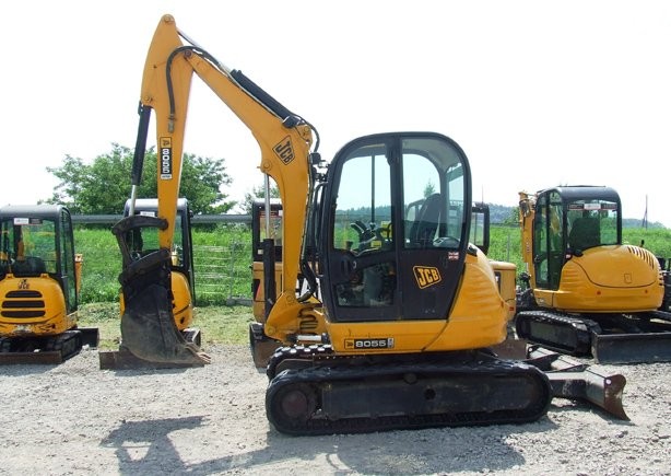 JCB 8055 RTS minikoparka