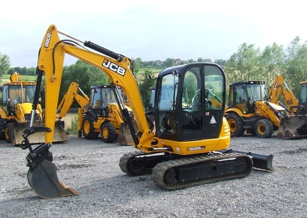 Koparka Gasienicowa JCB 8055 RTS, rok 2010
