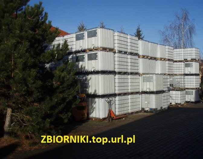 ZBIORNIKI 1000 Litrów IBC